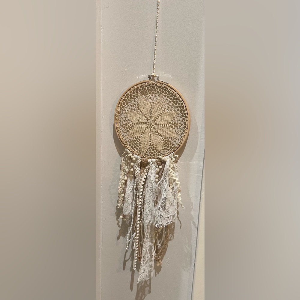 Boho Lace Dreamcatcher